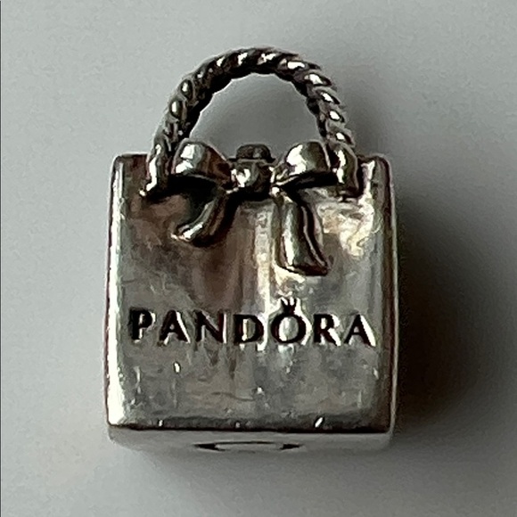 Pandora ALE Signature Pandora Bag Charm in Sterling Silver 925 - Picture 5 of 8